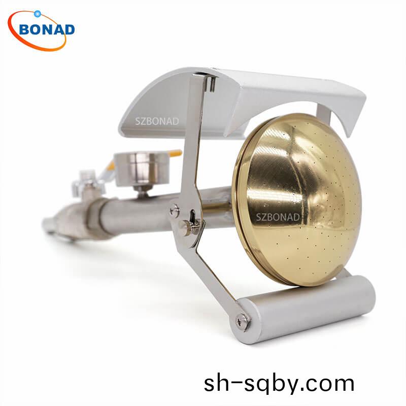 IEC 60529 IPX3/4 handheld brass water spray/splashing nozzle